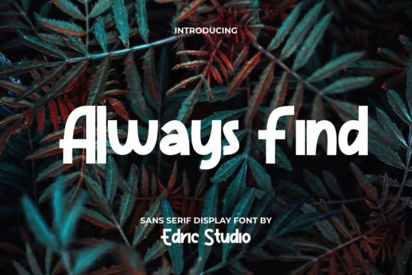 Always Find Font for Business