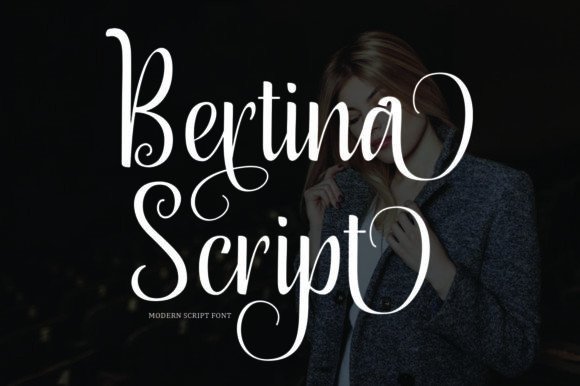 Bertina Script Font: A Modern Touch for Branding and Design