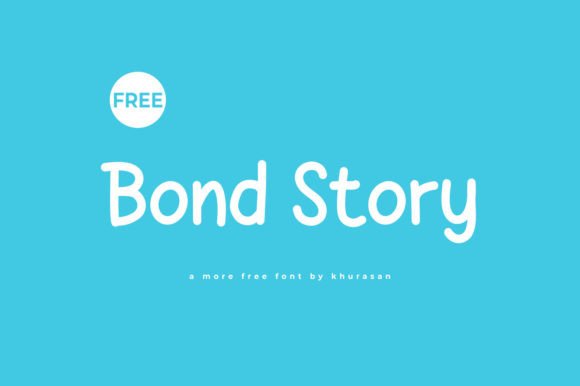 Bond Story: A Handwritten Typeface for Editorial Elegance