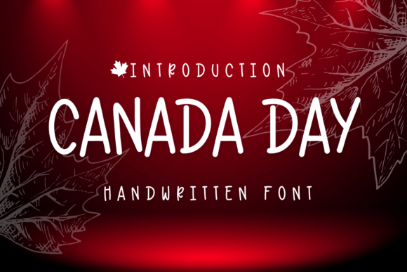 Canada Day Font for Editorial Design and Creative Publishing
