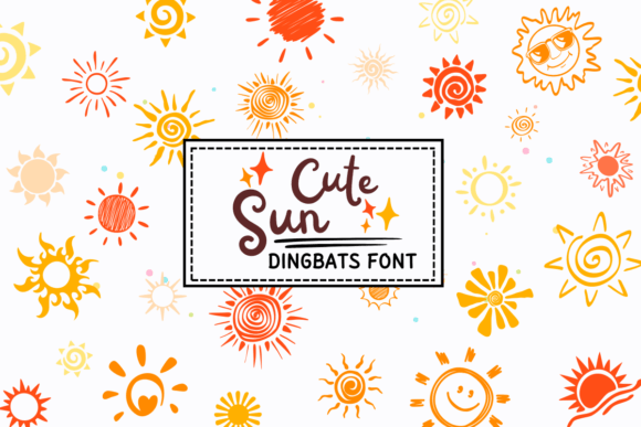 Cute Sun Font: A Radiant Typeface for Creative Web Design