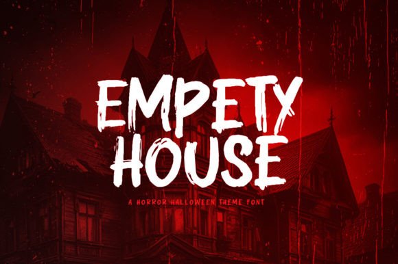 Empety House Font for Small Business Branding