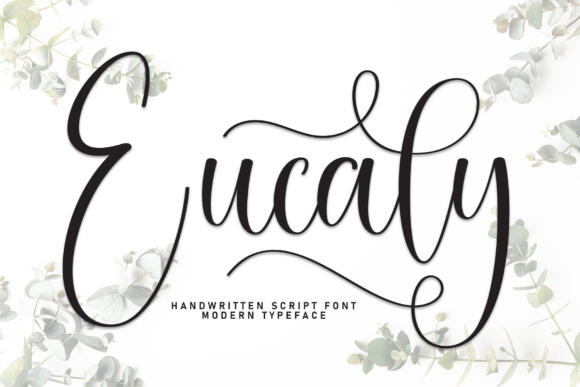 Eucaly Font: Handwritten Elegance for Crafters