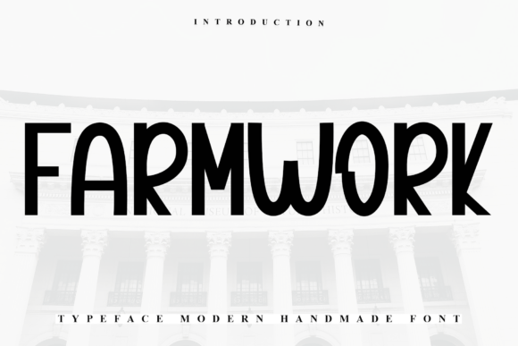 Farmwork Font: Festive Script with a Handwritten Charm