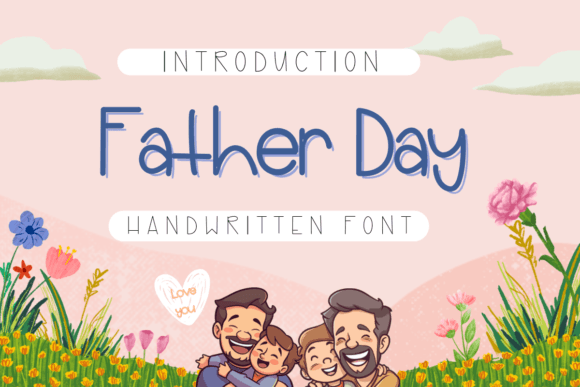 Father Day Font for Creative Projects