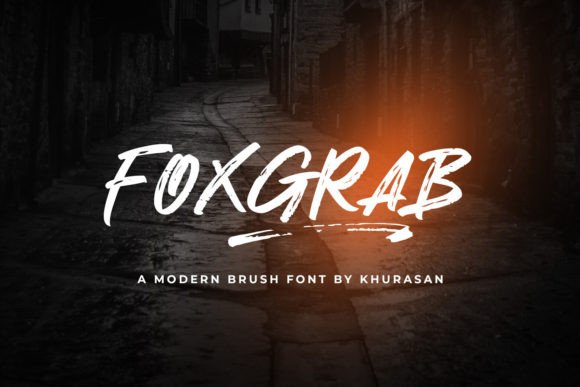 Foxgrab Font: A Quirky Brush Script for Bold Digital Campaigns