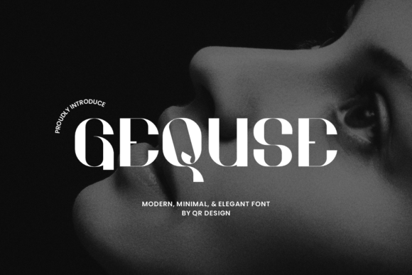 Gequse Font: A Stylish Bold Typeface for Branding Projects