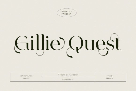 Gillie Quest Font for Stronger Brand Identity