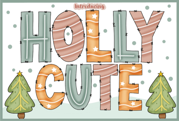 Holly Cute Font Review: Festive Typography for Holiday Branding