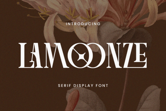 Lamoonze Font: A Bold Serif for Modern Branding and Web Design