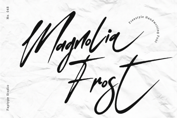 Magnolia Frost: A Script Handwritten Font for Modern Marketing