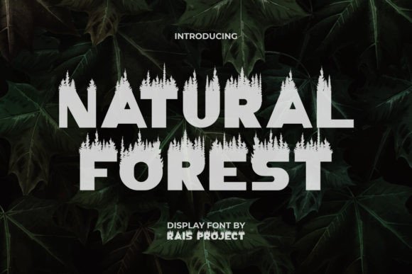 Natural Forest Font