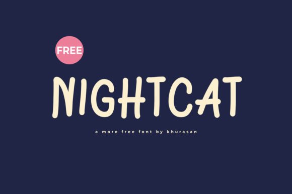Nightcat: A Handwritten Font for Editorial Elegance