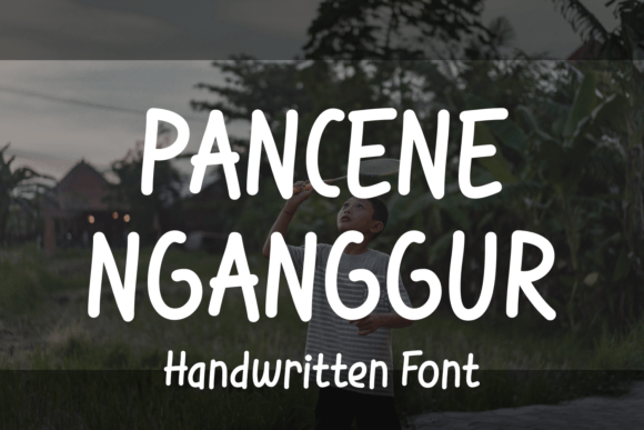 Pancene Nganggur Font for Branding and Creative Projects