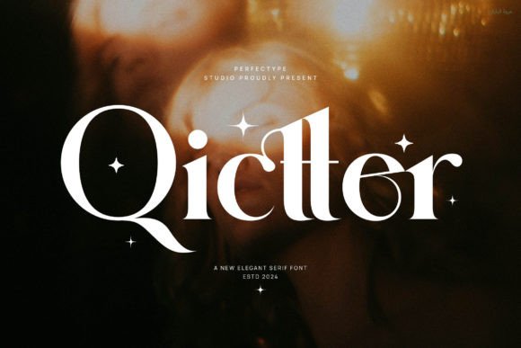 Qictter Serif Font for Classy Branding and Logo Design