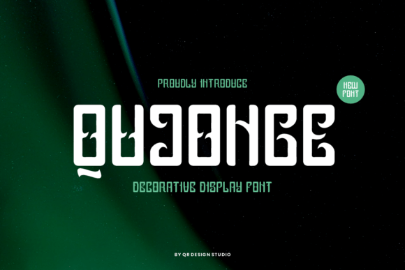 Qujonge: A Bold Decorative Font for Headlines and Logos