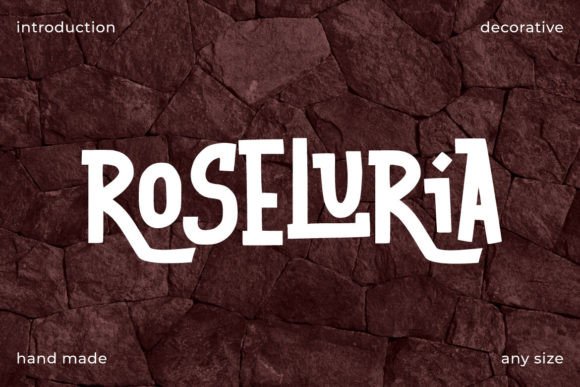 Roseluria Font Adds Sophistication to Branding Projects