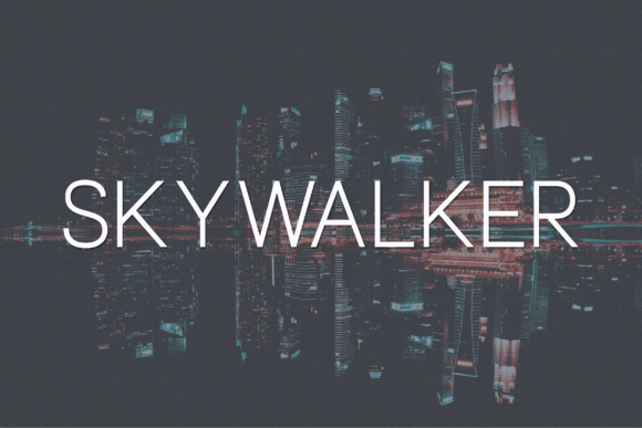 Skywalker Font: A Modern Typeface for Clear, Strong Campaigns