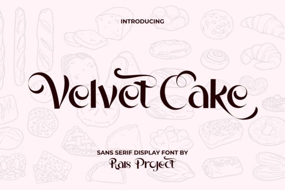 Velvet Cake Font for Business Branding